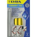 LYRA 795 Kreda do oznaczeń na betonie, stali i drewnie, długość 110mm